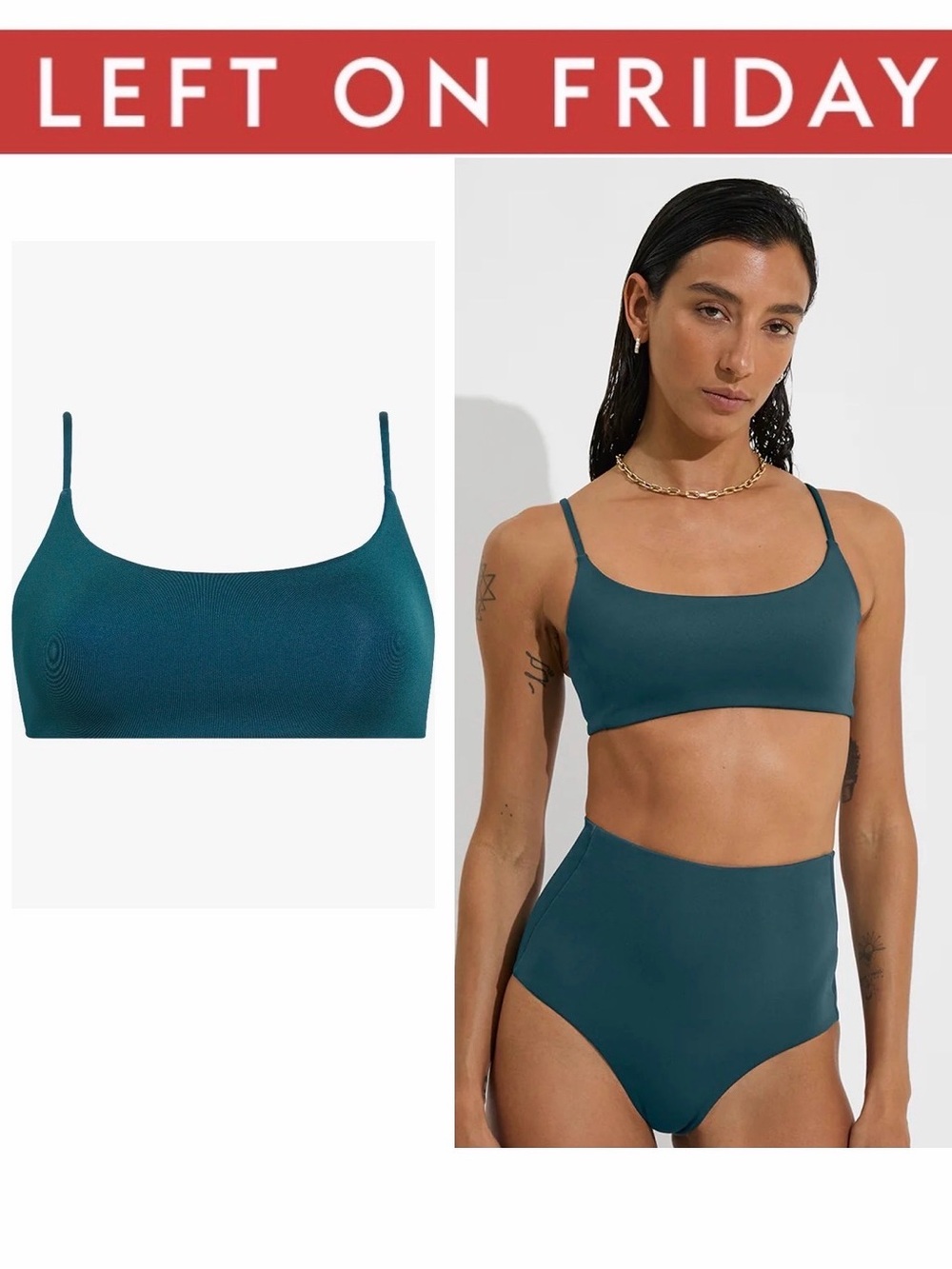 Left On Friday Deep End Pool Days Top 110$ NWT